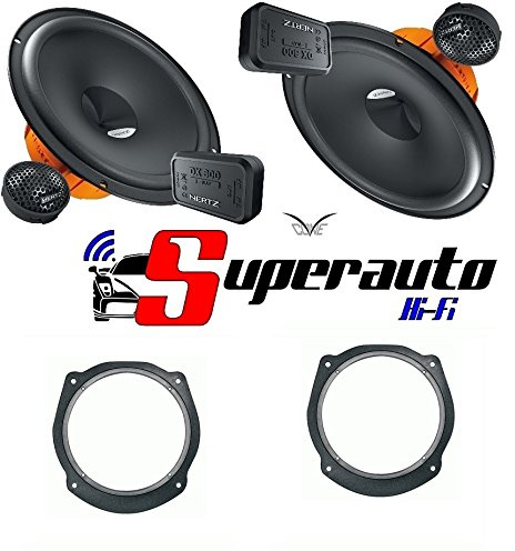 Hertz DSK 165 dsk165.3 Altoparlanti 2 vie + supporti casse Anteriore fiat bravo dal 2007