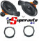 Hertz DSK 165 dsk165.3 Altoparlanti 2 vie + supporti casse Anteriore fiat bravo dal 2007