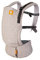 Tula Linen Free-to-Grow Leinen Babytrage für Neugeborene ab Geburt Ergonomisch Baby-Tragetasche (Sand)