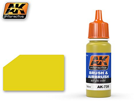 Yellow Acrylic Paint Pot 18ml