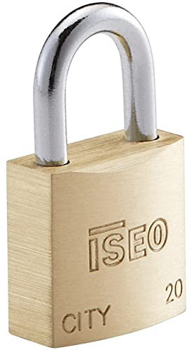 Iseo 11517 LUCCHETTI City Mis.20, Silver e Ottone