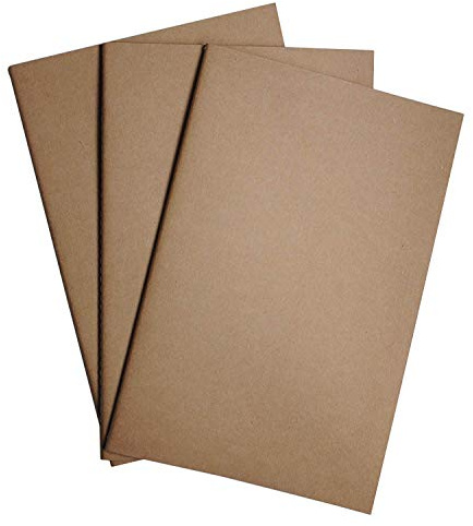 WANDERINGS A5 Dotted Grid Travelers Notebook Insert / A5 Journal Refill | 5.5 x 8.3 / 14cm x 21cm | 3 Booklets, 240 Blank Pages | Travelers Notebook Refills for Journals, Diaries, Planners