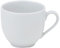 KAHLA Aronda Espresso-/Mocca-Obertasse 0,10 l | weiße Espressotasse aus Porzellan