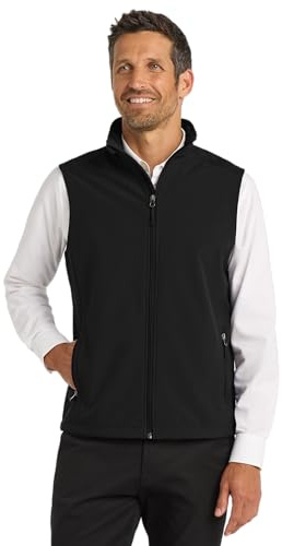 Port Authority Core Soft Shell Vest, M, Black