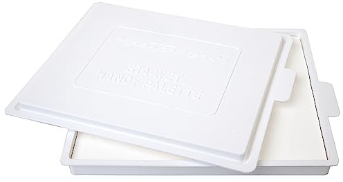 Masterson Sta-Wet Handy Palette Airtight Paint Palette Keeps Paint Fresh for Days, 8.5 by 7 Inches, Made in USA