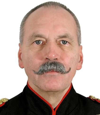 Wilhelm professioneller Oberlippenbart - schwarz - Schnauzer - Bart aus Echthaar Verkleidung Kostüm-Accessoire Karneval Fasching (inkl. Hautkleber)