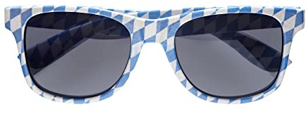 W WIDMANN MILANO Party Fashion 0338F - Bayerische Brille, Kostümzubehör, Accessoire, Bierfest, Volksfest, Karneval, Mottoparty