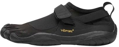 Vibram Men's FiveFingers KSO | Barefoot Cross-Training Shoe with XS Trek Outsole & Breathable Mesh, Black/Black, 45 EU / 11-11.5 US