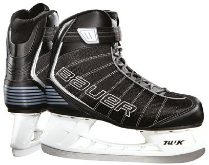 Bauer Junior Flow Rec Kinder Schlittschuhe Schwarz,36EU(3.5UK)