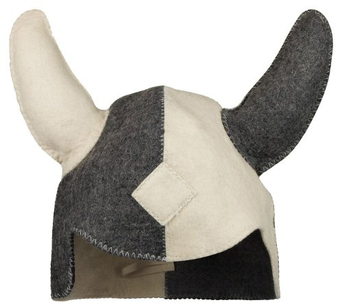 Bastuhatt 'Viking', av filt (filtmössa, bastuhatt)
