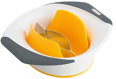 Zyliss 3-in-1 Mango Slicer, Peeler and Pit Remover Tool - Kitchen Mango Depitter & Peeler Gadget - Fruit Slicer with Micro-Serrated Stainless Steel Blader - Mango Corer for Easy Use