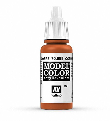 Vallejo, Model Color, Acrylfarbe, 17 ml Kupferfarben (Metallic Copper)