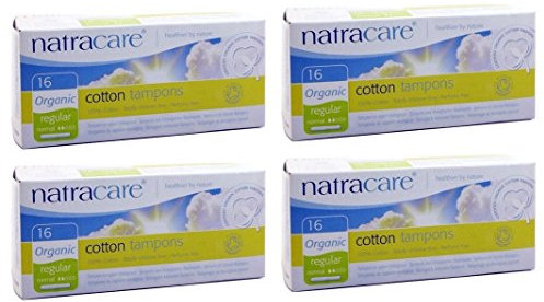 Natracare Org Applicator Tampons Regular 16pieces X 4 by Natracare