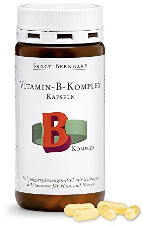Vitamin-B-Komplex-Kapseln mit Niacin, Vitamin B1,B2,B6,B12, Folsäure 150 Kapseln