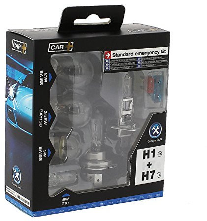 S SUMEX 2404028 Estuche Kombi Lámpara H1 + H7 12V Kit de Emergencia Kit Completo de Iluminación Incluye 8 Bombillas