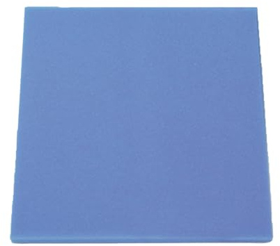JBL 62561 Återanvändbart skum för akvariefilter mot alla vattengrumligheter, filterskum blå fin, 50 x 50 x 5 cm