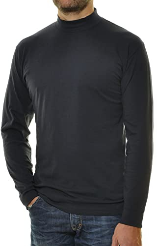 Ragman - Maglia a Manica Lunga - Uomo, Blu - Navy, XXXX-Large