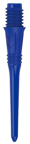 L-style Lstyle Lippoint USA Dart Tips – Blue | 2BA Soft Tip Point Replacements – 50 Pack