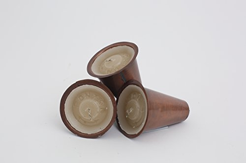 Sugarmold Vanilla Candles and Cone Inserts Set of 5-Sugar Mold-New