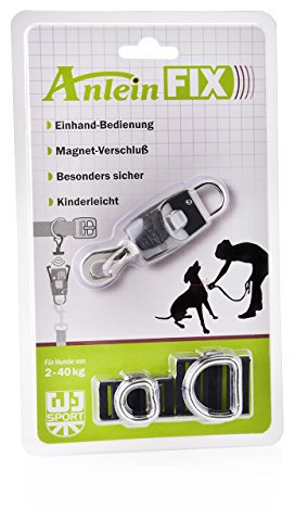 Wallace & Jones | Anlein-Fix, die Neue Innovation - EIN Magnet-Verschluss für Hundeleinen, der Sich einhändig lösen lässt