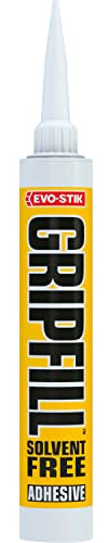 Evo-Stik EVOGRIPYELL 350 ml Greppfyllning lösningsmedel gratis självhäftande – vit