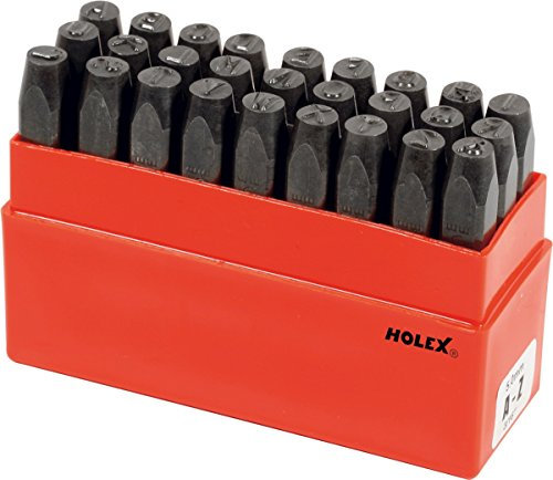 Schlagbuchstaben-Satz, 27-teilig Normalschrift A − Z, & 3 mm