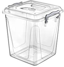 Hobby Life 11 Litre Plastic Pantry Box, Transparent