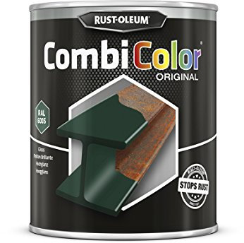 RUST-OLEUM 7337.0.75 Combicolor Original, Superior Metal Protection, Direct To Rust, Moss green-RAL 6005