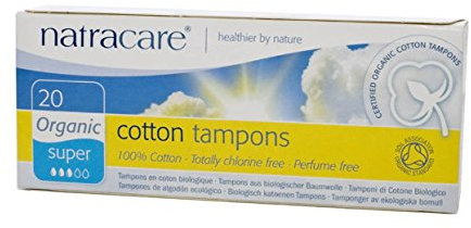 Natracare Tampons Super 20 Karat, 6 Boxen, (120 Tampons insgesamt)