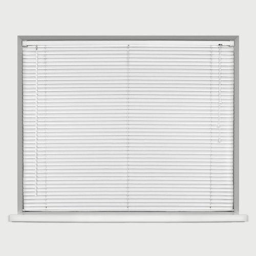 PVC Venetian Blinds 135 cm (larghezza) x 150 cm (lunghezza) bianco