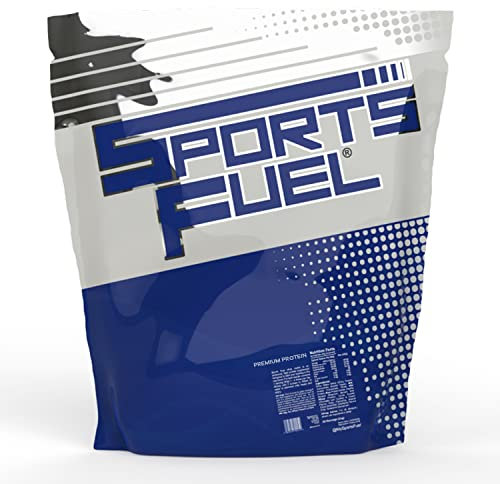 Premium Whey Protein Powder 1kg & 5kg – Supports Lean Muscle Growth – Nutritional Supplement, 33 – 166 Servings| Sports Fuel (Strawberry, 5kg)
