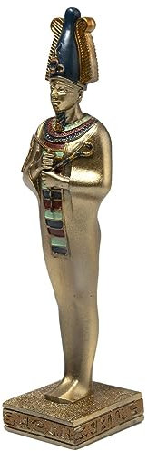 lachineuse - Statuetta Osiride 20 cm - Dio Egiziano - Statua Decorazione Egitto Antico - Statuetta Oggetto Egiziano Faraone - Busto Egiziano - Idea Regalo Originale Deco - Decorazione per la casa