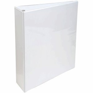 Exacompta 10 x Präsentationsringbuch Kreacover A4 50mm 2 Ringe weiß