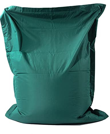 HH Home Hut Giant BeanBag Outdoor Garden Extra Large Chair Indoor Living Room Bean Bags Water Resistant Massive Floor Cushion Lounger XXL (Green)