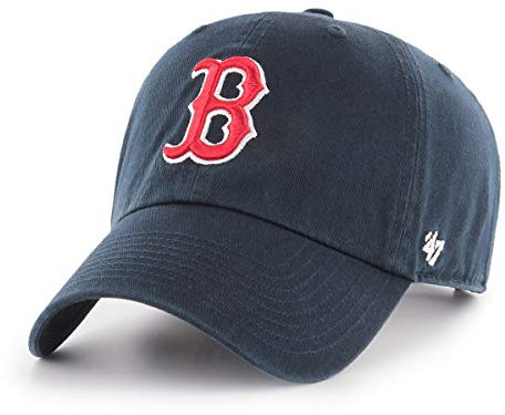 '47 Brand Clean Up Strapback Boston RED SOX Blau Rot, Size:ONE Size