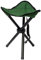 EYEPOWER Camping Hocker Klapphocker Angelhocker Falthocker Campinghocker Dreibein Stuhl Grün
