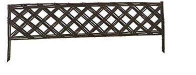 Lattice Style Willow Edging, 16H x 47L (2)