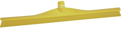 Vikan 71606 Ultra Hygiene Squeegee, Yellow, 600mm Length, 80mm Width, 95mm Height