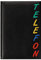 Herlitz 22376 Adressbuch A5 Rainbow, wattierter Einband, schwarz, mit 24-teiligem Register, A-Z Telefonbuch
