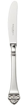Robbe & Berking Couteau à menu Rosenmuster (argent sterling 925)