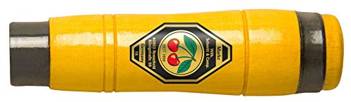 Kirschen - Mango de cincel (madera de haya, redondo, resistente), color blanco