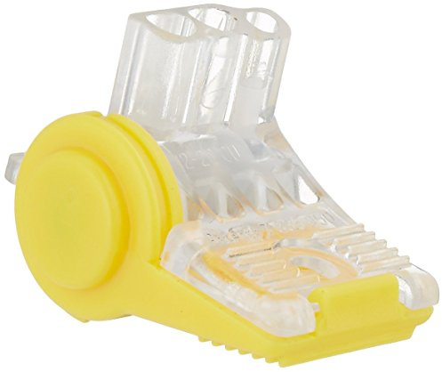 Blazing BVS-2 Wire Connector for Residential Valve Splices, Yellow, Pack of 20