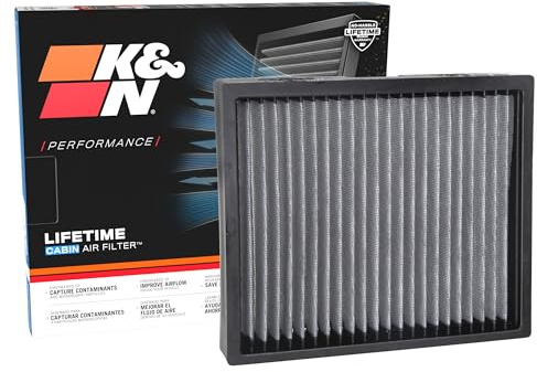 K&N Cabin Air filter compatible with Lexus, Mazda, Mitsubishi, Subaru, Toyota (VF2002)