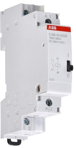 ABB E290-16-10/230 Bistabiles Relais für DIN-Schienen 1P Schließer 16A 110 V dc 230V ac Spule 2TAZ312000R2011