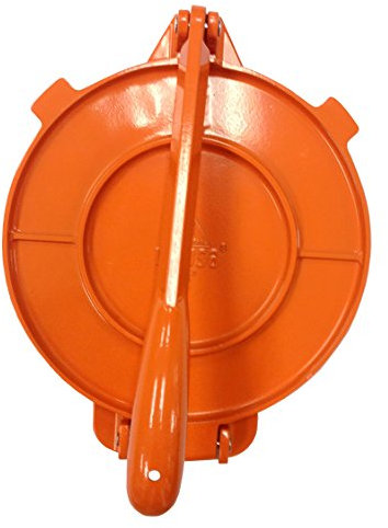 IMUSA USA Tortilla-Presse, Aluminium, 20,3 cm, Orange