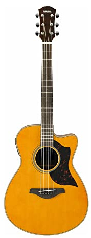 Yamaha A-Series AC1M Acoustic-Electric Guitar, Vintage Natural