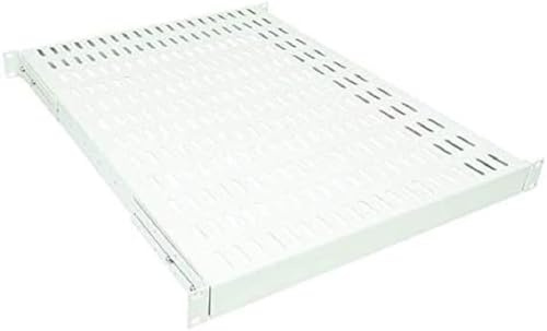 LogiLink Professional SF1H85G 19 Zoll Schwerlast-Fachboden, 1 HE, T800 mm