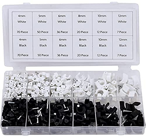 Rolson 61290 390 pc Cable Clip Assortment