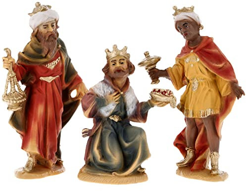 Marolin Heilige DREI Könige, zu 12cm Fig. (Kunststoff)