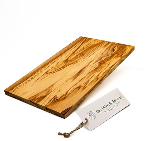 Brotzeit-Frühstücksbrettchen Rectangular de Madera de Olivo - 30cm
